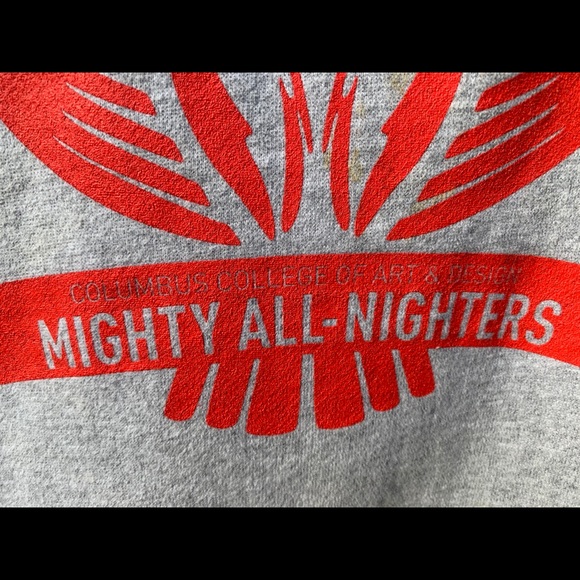 MEN’S COLUMBUS COLLEGE of ART & DESIGN SWEATSHIRT. - Picture 2 of 11
